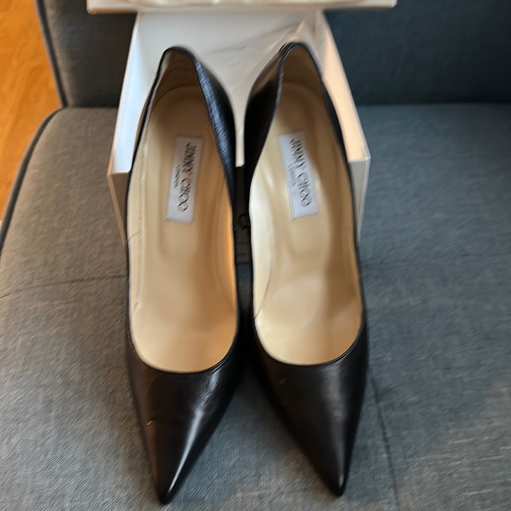 Jimmy Choo 100mm point toe shoes